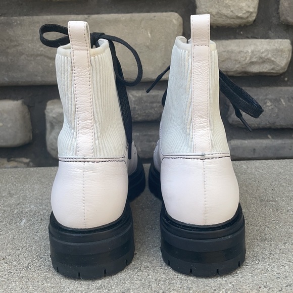 Silent D Avarie White Leather Hiker EUC w Box sz40 - Picture 10 of 14